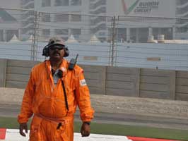 Motoport Seena was a marshal at the inaugural Indian Grand Prix.